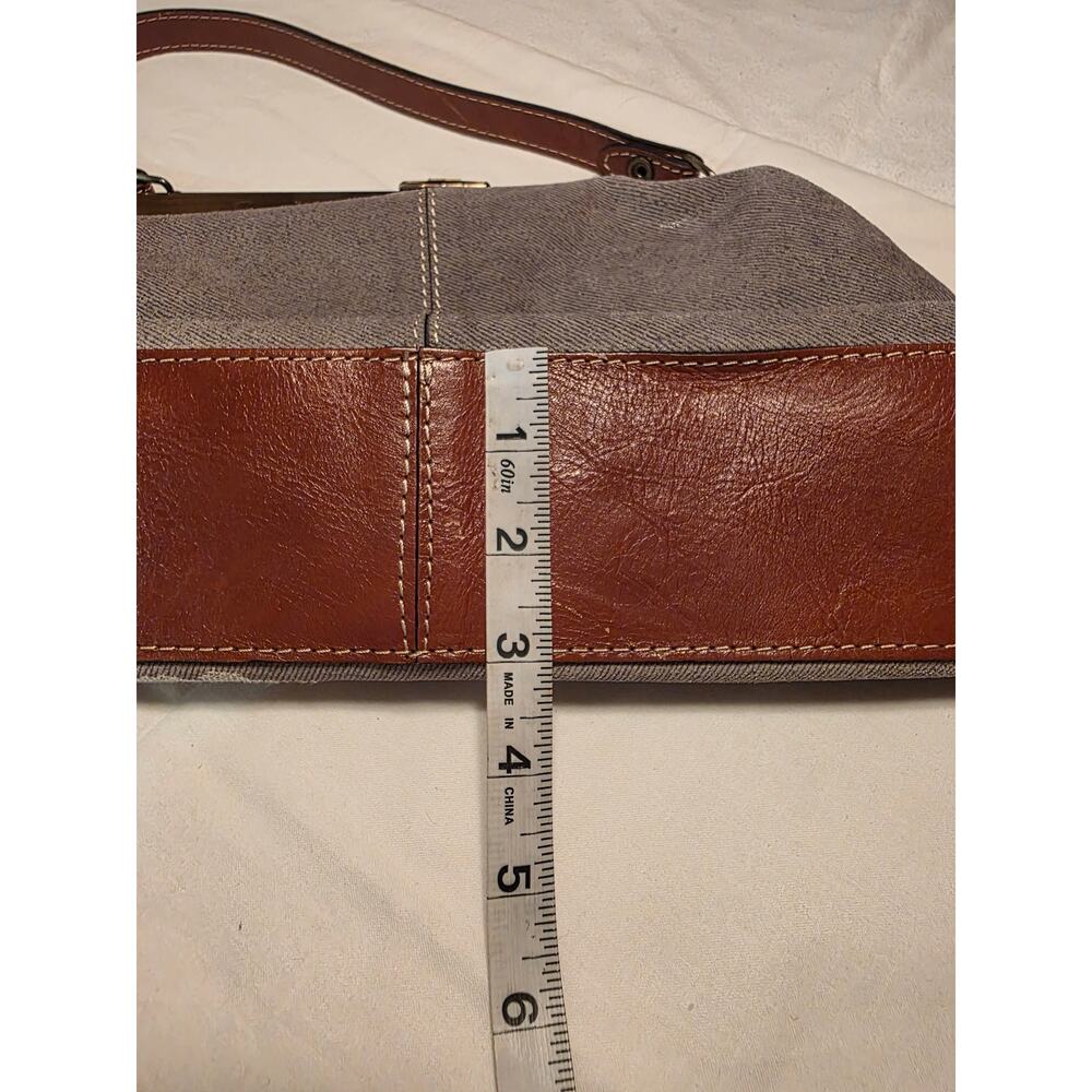 Patricia Nash leather satchel shoulder bag. Excellent condition. - Picture 8 of 13